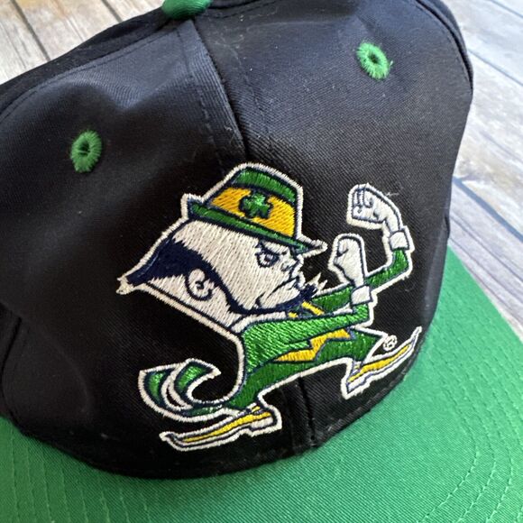 Vintage Notre Dame Fighting Irish NCAA SnapBack Hat Twins Enterprise - Picture 2 of 5